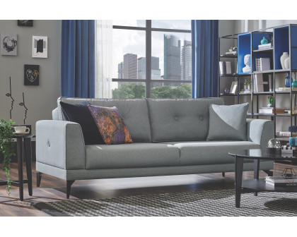 Nova - Cordell Light Gray 3-Seater Sofa Bed