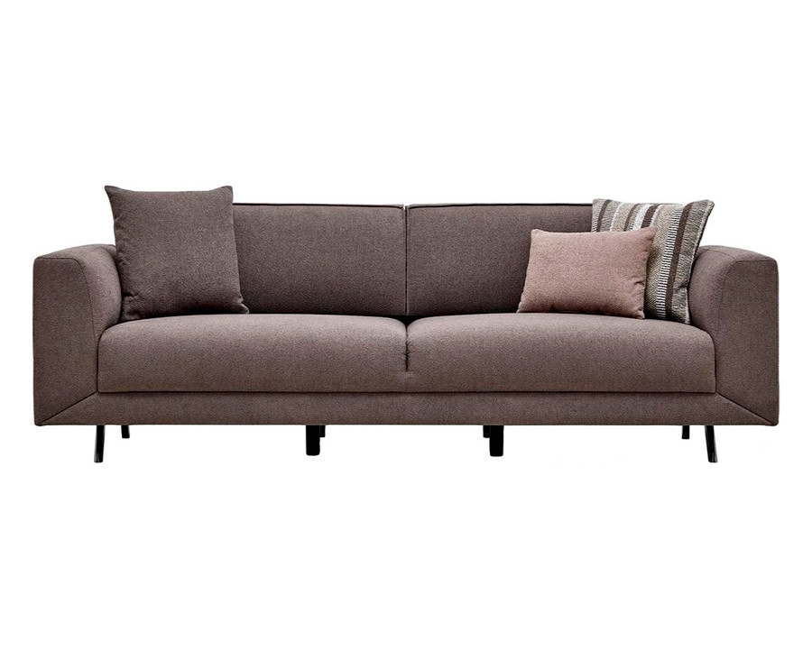 Nova - Basel Taupe Boucle 3-Seater Sofa Bed