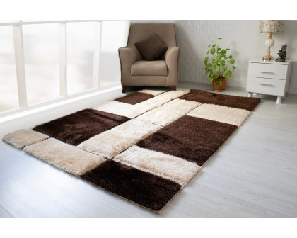 Nova - 3D161 Shaggy Area Rug