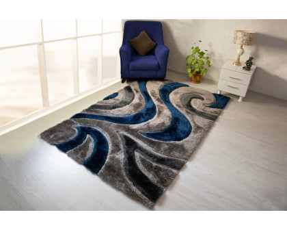 Nova - 3D444 Shaggy Area Rug