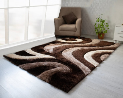 Nova - 3D444 Shaggy Area Rug