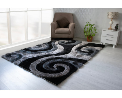 Nova - 3D555 Shaggy Area Rug