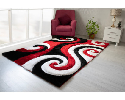 Nova - 3D555 Shaggy Area Rug