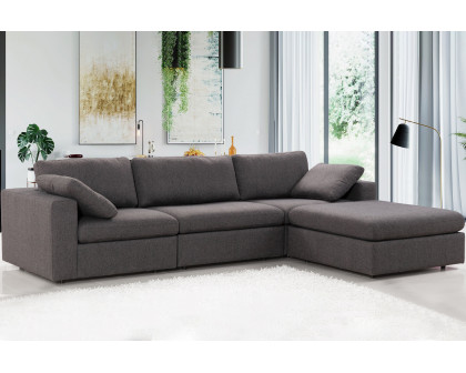 Nova™ Arny Smoke Ottoman