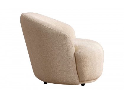 Nova - Bonita Ivory Boucle Accent Chair