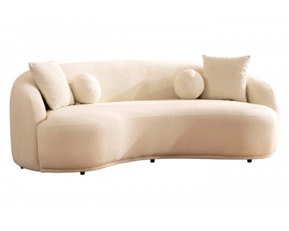 Nova - Bonita Ivory Boucle Sofa & Loveseat