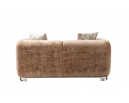 Nova Brenda Coffee Boucle Sofa 93" & Loveseat 71"