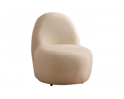 Nova - Cloe Ivory Boucle Accent Chair