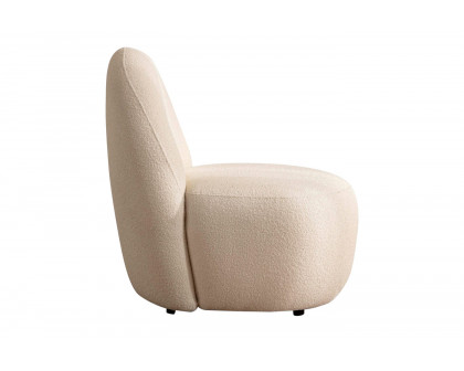 Nova - Cloe Ivory Boucle Accent Chair