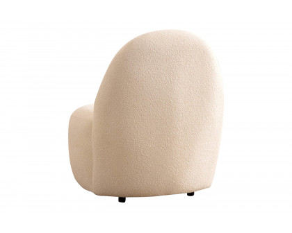 Nova - Cloe Ivory Boucle Accent Chair