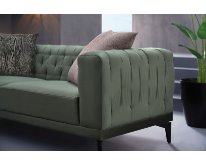 Nova - Dorian 3-Seater Sofa in Green