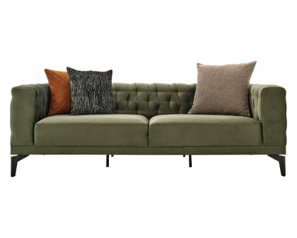 Nova - Dorian 3-Seater Sofa in Green