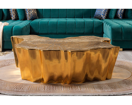 Nova - Elisha Gold Coffee Table