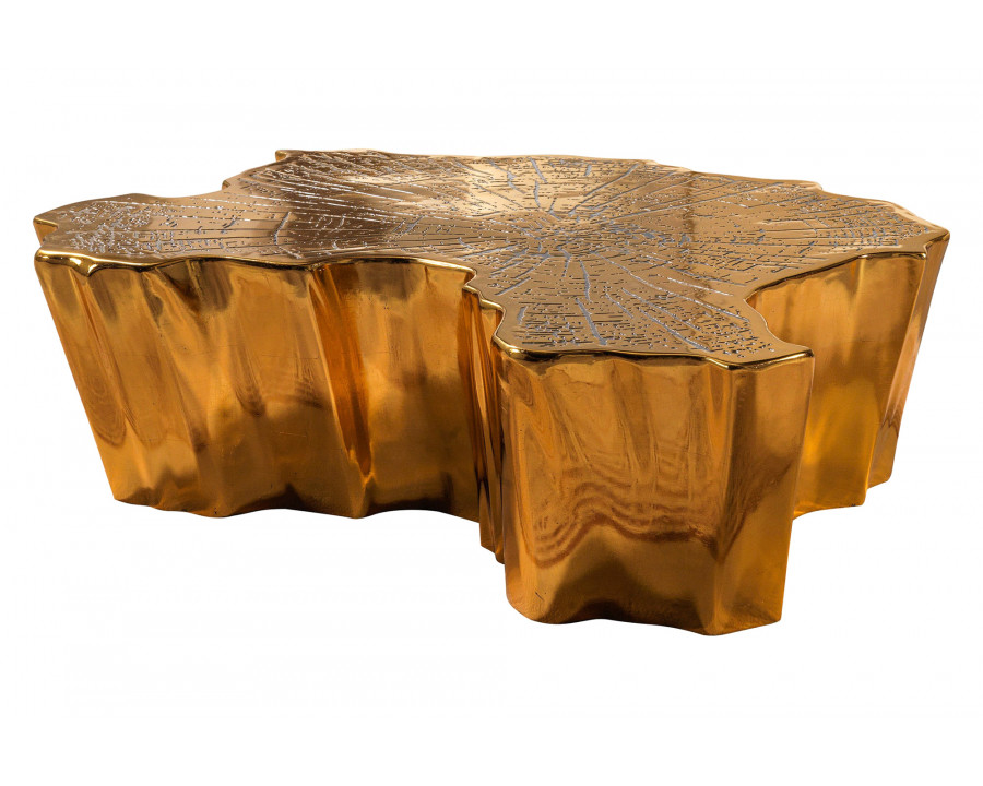 Nova - Elisha Gold Coffee Table