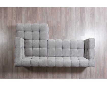 Nova Ivy Gray Boucle RAF 110" Sectional