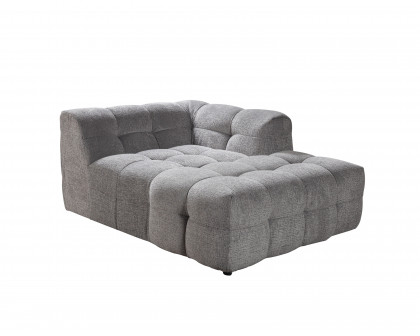 Nova Ivy Gray Boucle RAF 110" Sectional