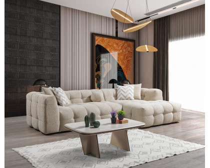 Nova - Ivy Boucle RAF 110" Sectional