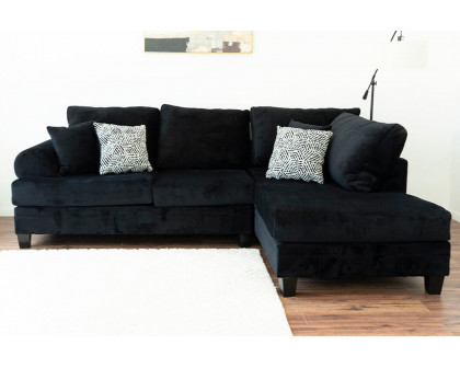 Nova Jamba Sectional - Black