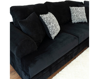 Nova Jamba Sectional - Black