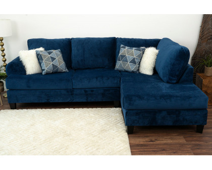 Nova Jamba Sectional - Navy