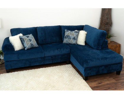 Nova Jamba Sectional - Navy