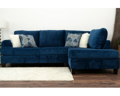 Nova Jamba Sectional - Navy