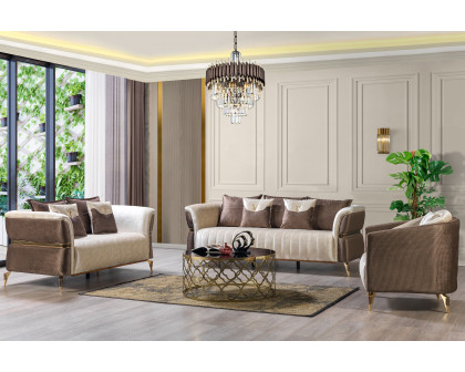 Nova - Leina Velvet Sofa & Loveseat