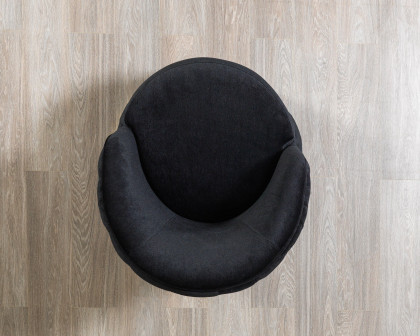 Nova Lupino Black Velvet Chair