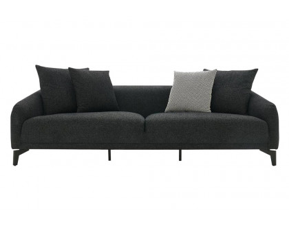 Nova - Maison 3-Seater Sofa in Black