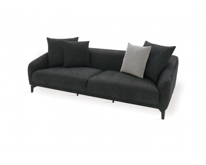 Nova - Maison 3-Seater Sofa in Black