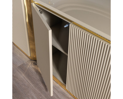 Nova - Milena Dining Server in Ivory