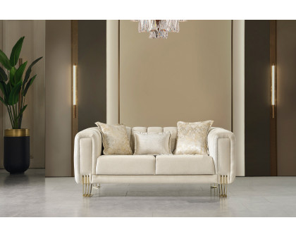 Nova - Santana Velvet Loveseat