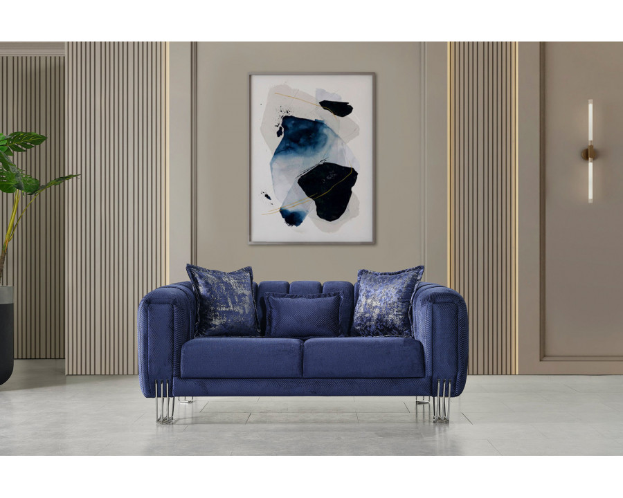 Nova - Santana Velvet Loveseat