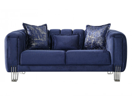 Nova - Santana Velvet Loveseat