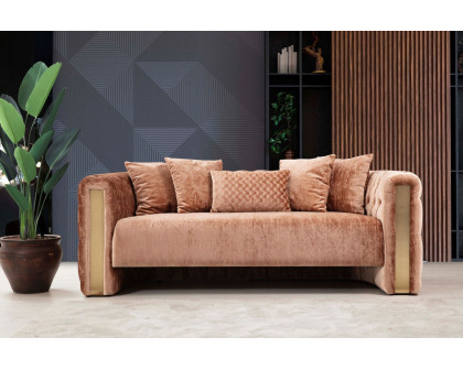 Nova - Scarlett Plush Sofa & Loveseat