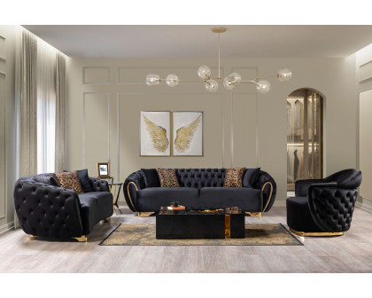 Nova - Victoria Velvet Sofa & Loveseat