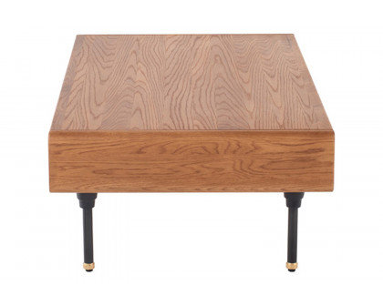 Nuevo™ Distrikt Coffee Table - Hard Fumed Oak Top