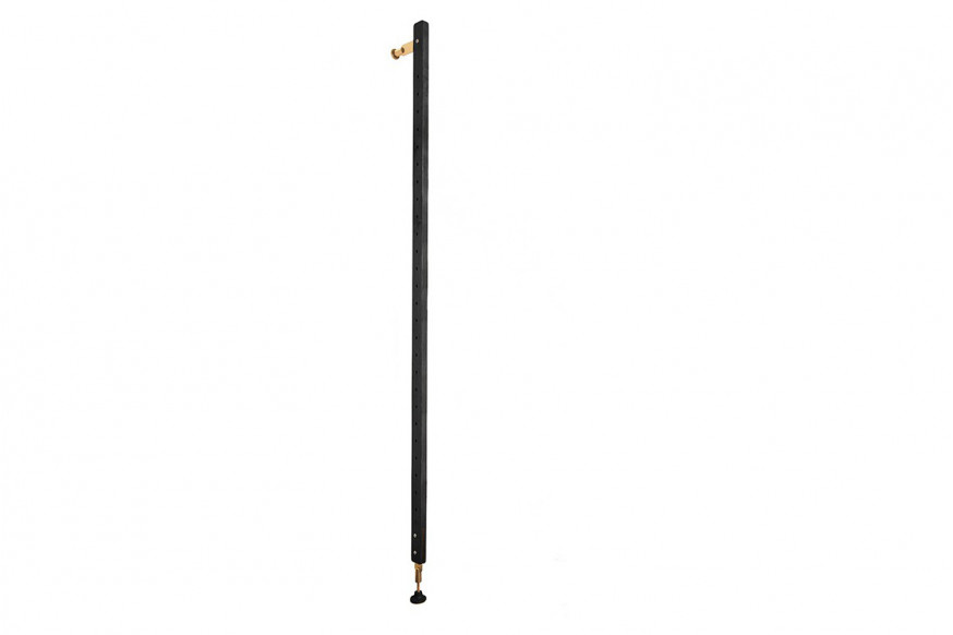 Nuevo™ Theo Wall Unit Capping Post - Charred Oak Capping Post