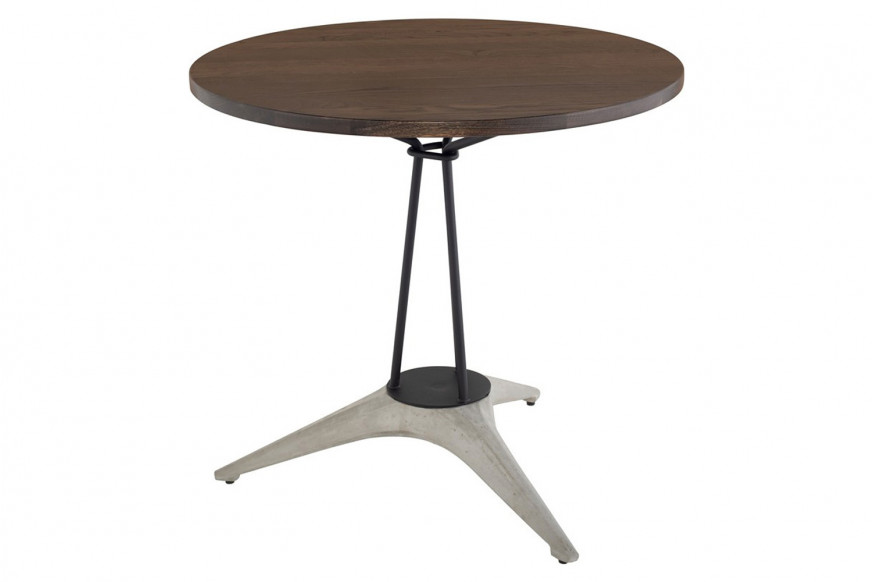 Nuevo™ - Kahn Bistro Table Seared Oak Top