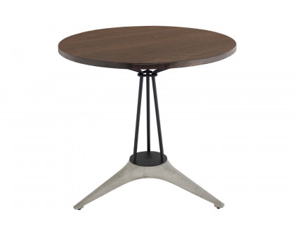 Nuevo™ - Kahn Bistro Table Seared Oak Top