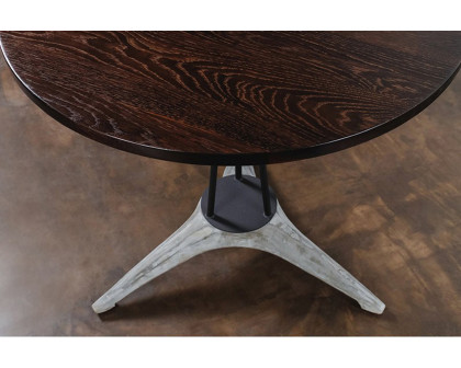 Nuevo™ - Kahn Bistro Table Seared Oak Top