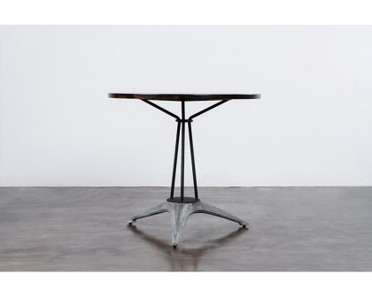 Nuevo™ - Kahn Bistro Table Seared Oak Top