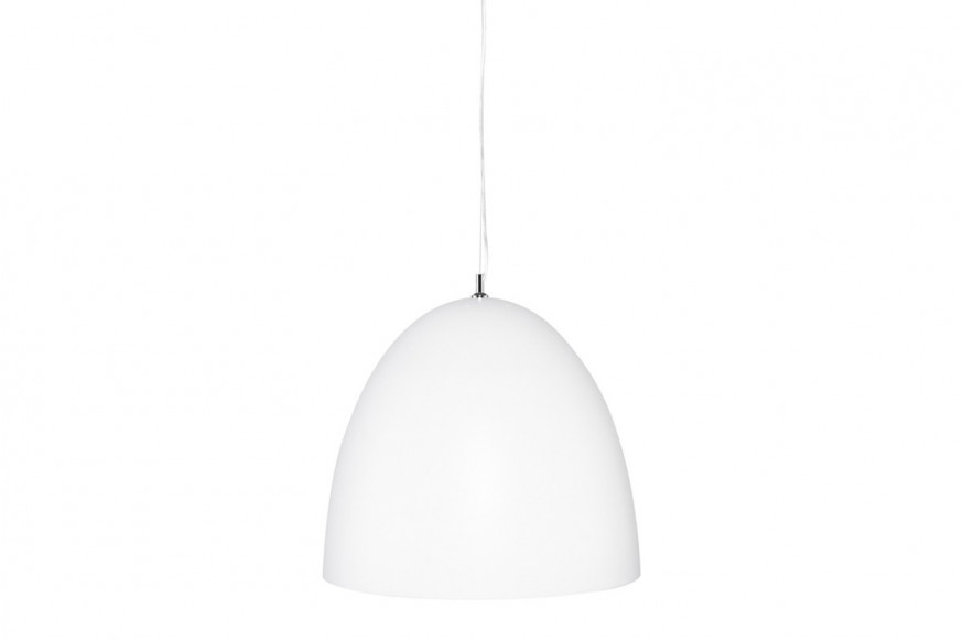 Nuevo™ Dome Pendant - Matte White Steel Shade, L24'' x W24'' x H23''