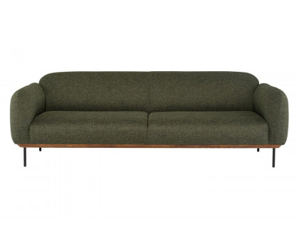 Nuevo™ Benson Sofa - Hunter Green Tweed Seat