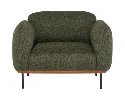 Nuevo™ Benson Occasional Chair - Hunter Green Tweed Seat