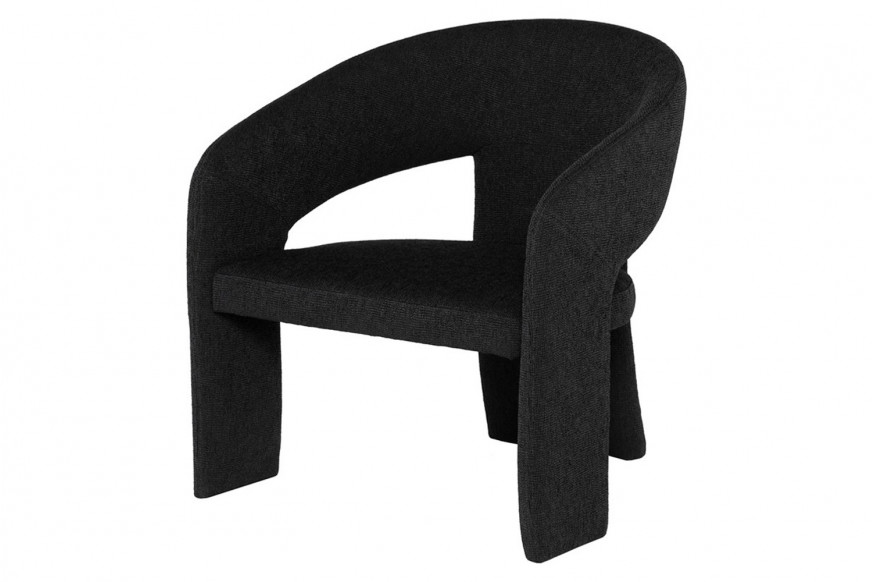 Nuevo™ Anise Occasional Chair - Activated Charcoal Boucle