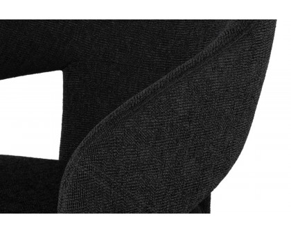 Nuevo™ Anise Occasional Chair - Activated Charcoal Boucle