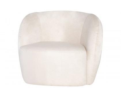 Nuevo™ Selma Occasional Chair - Champagne Microsuede