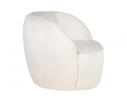 Nuevo™ Selma Occasional Chair - Champagne Microsuede