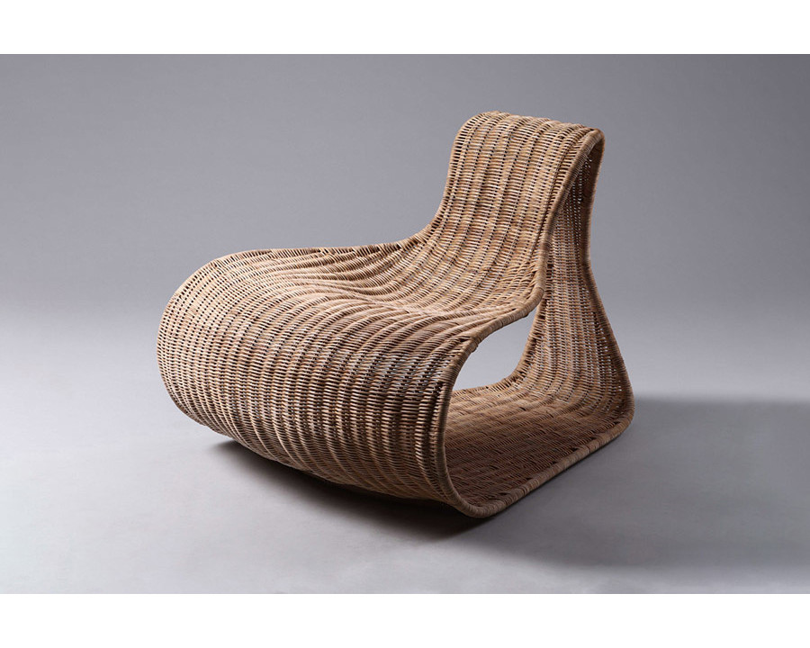 Oggetti Clara Lounge Chair - Wooden